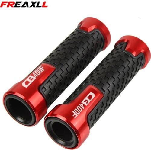 Accessories 22mm7/8'' Motorcycle Handle bar Accessories Handlebar Grips For Honda CB400F CB400 VTEC 1992-1998 CB-1 CB400F