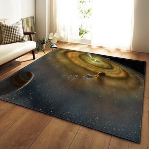 Large Rugs and Carpets for Home Living Room Simple Starry Sky Pattern Rug Home Parlor Decoration Area Carpet Sofa Floor Soft Mat