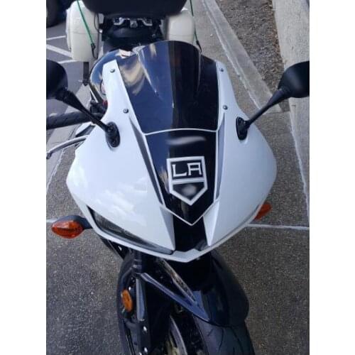 Motorcycle Double Bubble Windshield WindScreen Screen For 2013 2014 2015 2016 2017 Honda CBR600RR CBR 600 RR F5 Black Iridium