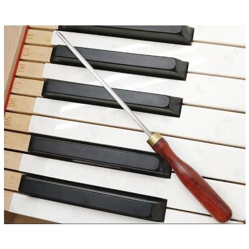 Horizontal piano grand piano damper guide plate through needle stopper repair and debugging tool