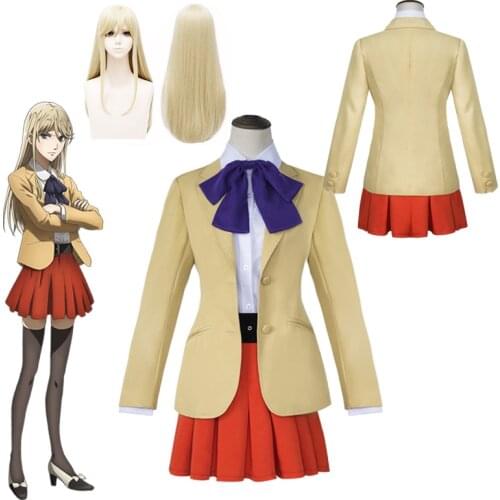 Anime Hakata Tonkotsu Ramens Lin Xian Ming Cosplay Costumes Role Wig Student Uniforms For Christmas Halloween Carnival Party