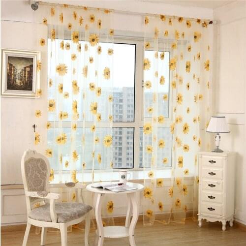 Lace Curtain IInterior for Home Llackout Curtains Tulle Curtains In Living Room Bedroom Window Treatments