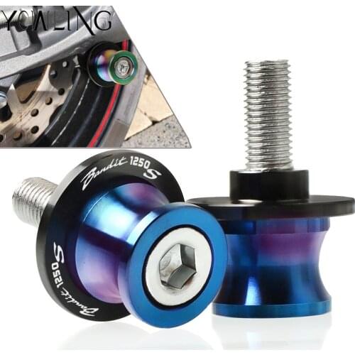 M8 Swingarm Stand Screw Motorcycle Swing Arm Spools Sliders FOR Suzuki GSF 1250 Bandit 1250 S 2007 2008 2009 2010 2011 2012 2013