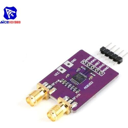 Diymore AD8302 Amplitude Phase RF Detector Module IF 2.7GHz Phase Detection for Ham Radio Amplifiers
