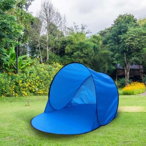 Leisure Camping Beach Tent Automatically Open Single Layer Sun Protection Camping Tent For Beaches Camping Hiking