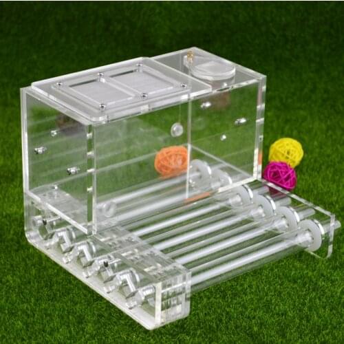 Large Size Test Tube Ant Nest Acrylic Anthill Ant Professional Ant Breeding Nest 6 Test Tube Nest 18mm Diameter
