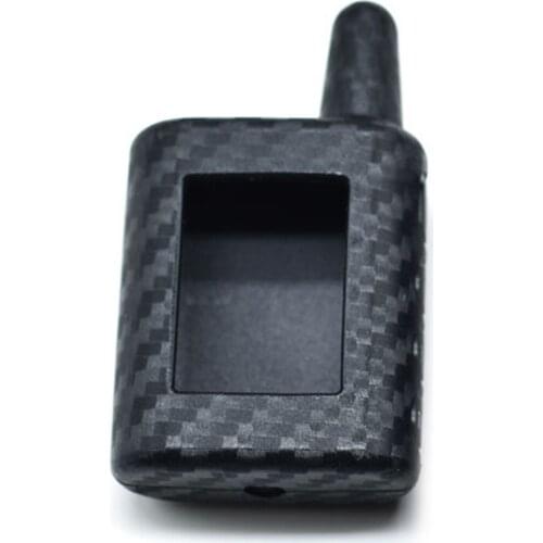 Silicone Car Key Bag Cover Case Alarm LCD Remote Control For Russian Vehicle Scher-Khan Magicar A B Scher Khan Two Way