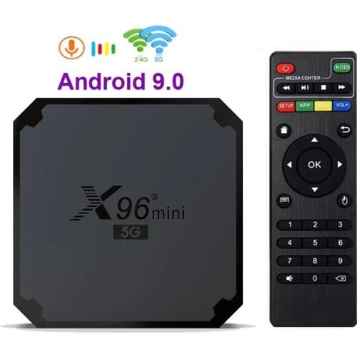 X96 Mini 5G Amlogic S905W4 Android 9.0 Tv Box Quad Core 2Gb Ram 16Gb Rom 4K Smart Set Top Box Media Player X96MINI + 1Gb 8Gb