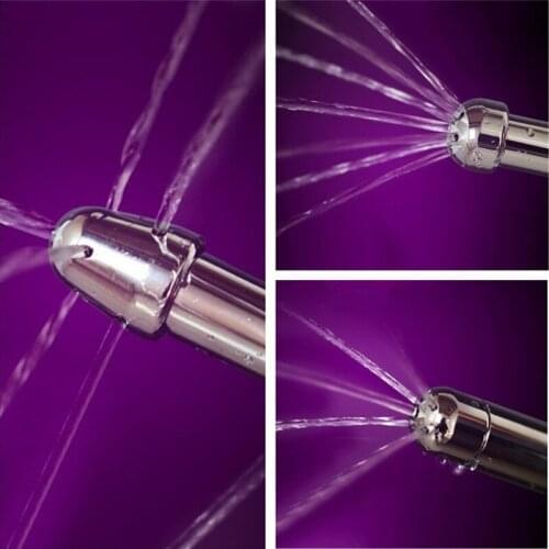 Wetips Multifunction Premium Bidet Shower Douche & Enema System Enema Cleansing Kit with Silicone Attachment Anus Cleaning