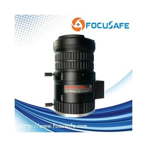 Focusafe HD 6Megapixel Auto Iris Lens 12-50mm ZOOM Lens with 1/1.8" CS Mount for Security IP Camera