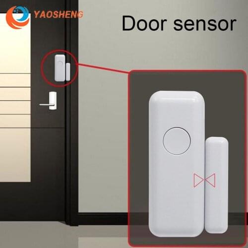 Wholesale 433MHz 1527 Wireless Intelligent Window Door Magnet Sensor Detector open For Smart Life Home Alarm System