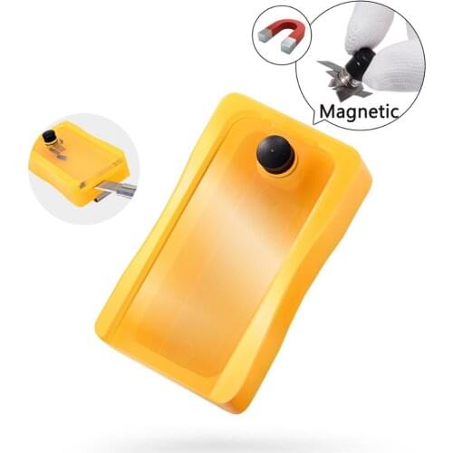 EHDIS Trash Blade Disposal Case Metal Knife Cutter Snap Off Steel Balde Container Sticker Paper Film Vinyl Cutting Tool Storage
