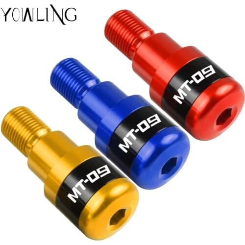 For Yamaha MT 09 FZ09 MT09 FJ09 MT-09 Tracer 2014 2015 2016 2017 2018 2019 Motorcycle Handle Hand Bar Ends Handlebar Grips End