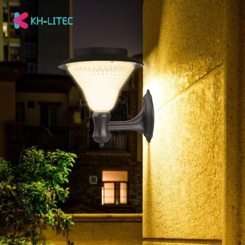 16LED Solar Garden Lights Outdoor Solar Powered Lamp Lantern Waterproof Landscape Wall Lighting For Pathway Patio Yard Lawn Dec