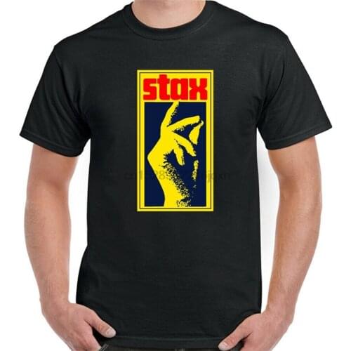 Stax Records Hombre M&uacutesica Label Camiseta Northern Soul Top Otis Lectura Isaac New Unisex Funny Tops Tee Shirt