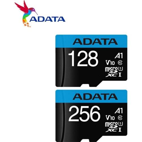 Micro SD Card 256GB U1 A1 V10 Smart TF Card Class10 128GB U1 Memory Card Flash Card Mini Microsd TF For Phone Original ADATA