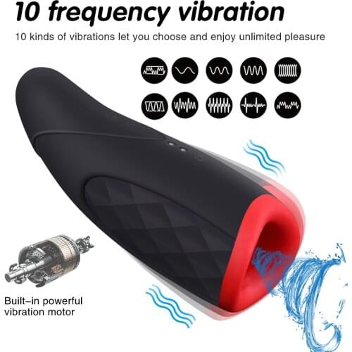 Auto Heating Sucking Male Masturbator Cup Smart Pulse Flashlight Vibrator Vagina Real Pussy Sex Machine Blowjob Sex Toys For Man