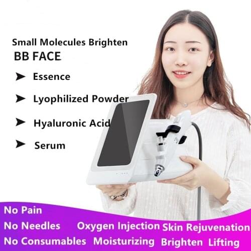 BBFace Small Molecule Non-Invasive Beauty Device Improve Rough Pores Acne Dark Circler Firm Skin Multiple Effects beauty machine