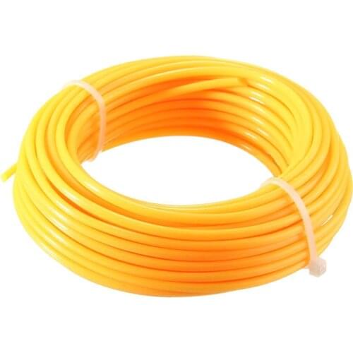 15mX2.4mm Nylon Strimmer Line Grass Trimmer Line Lawn Mower Cord Wire String For Lawn Mower Grass Cutter Replacement Line