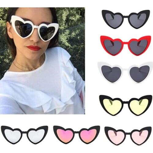 New Fashion Driver Goggles New Love Ladies Sunglasses Cute Heart Trend Heart-shaped Glasses Sunglasses Goggles Car Accessories