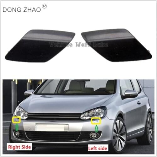 For VW Golf 6 A6 MK6 2009 2010 2011 2012 2013 Car Front Bumper Headlamp Headlight Wash Spray Nozzles Cap 5K0955109 5K0955110