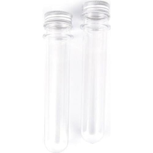 40ml transparent mask bath salt test PET tube with aluminum cap,40cc,clear plastic cosmetic tube with pressure sensitive seal
