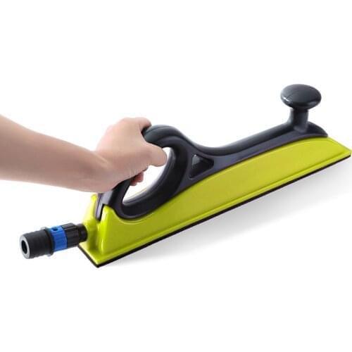 Sanding Block Drywall Tool Desanding Pad Manual Grinding Rack Polish Tools Vacuuming ABS Plastic Dust Extraction Polishing