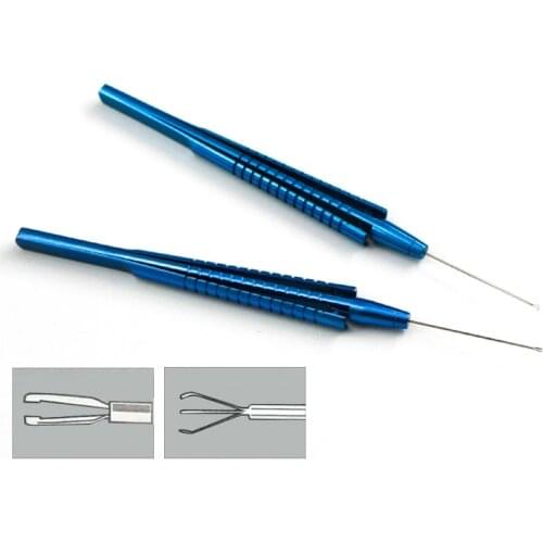 Titanium Capsulorhexis Forcep Virtreo-Retinal Instruments Ophthalmic surgical instruments 1pcs