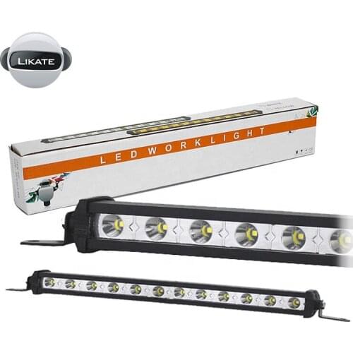 Slim LED Light Bar Single Row 7" 13" 20" 25" 32" 38'' inch 90W 120W 150W 180W For SUV 4X4 Off Road LED Work Light Lamp