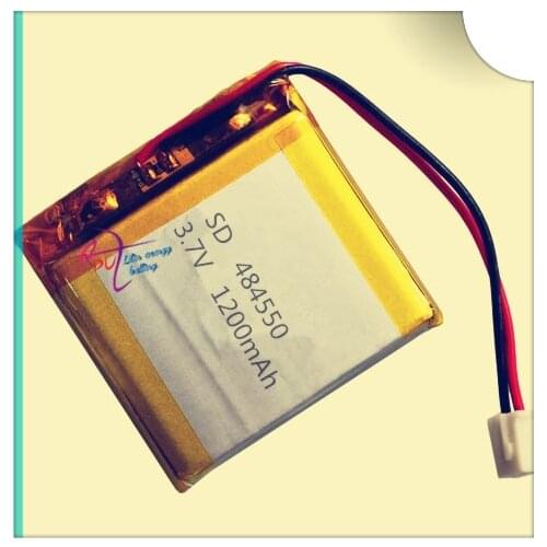 XHR-2P 2.54 1200mAh 484550 3.7V 504550 Home Furnishing intelligent polymer lithium battery