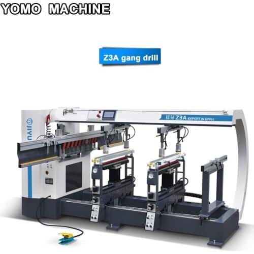 Z3A wood boring machine carpentry lengthen three row drilling gang drill woodworking multi-drill
