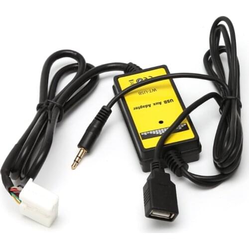 Car MP3 Audio Interface SD AUX USB Data Cable Adapter CD Changer For Honda Acura