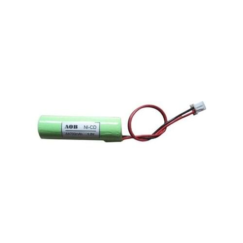 Free shipping 4pcs/lot 1.2V Ni-Cd AA 700mah rechargeable emergency light battery