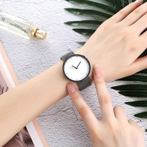 Black Mesh Stainless Steel Watches Women Top Brand Luxury Casual Clock Ladies Wrist Watch Relogio Feminino Gift Reloj Mujer