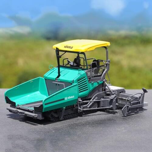 Diecast 1:35 Scale1880-3L Paver Construction Vehicle Road Grader Simulation Alloy Model Collectible Gift Display Hot Toys
