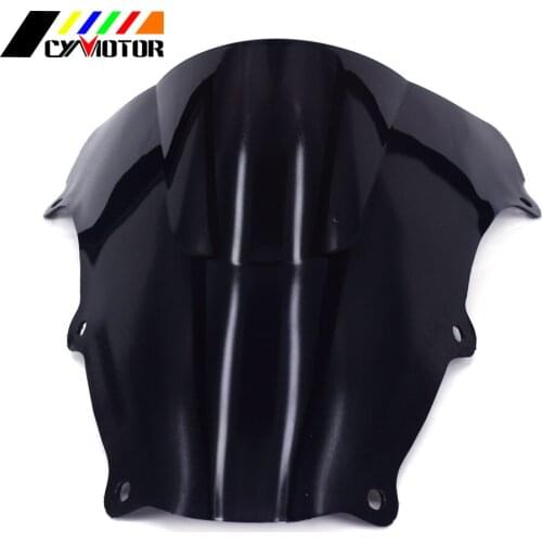 Motorcycle Black Windshield Fairing Windscreen For SUZUKI SV650 SV650S SV1000 SV1000S 2003 2004 2005 2006 2007 2008 09 10 11 12