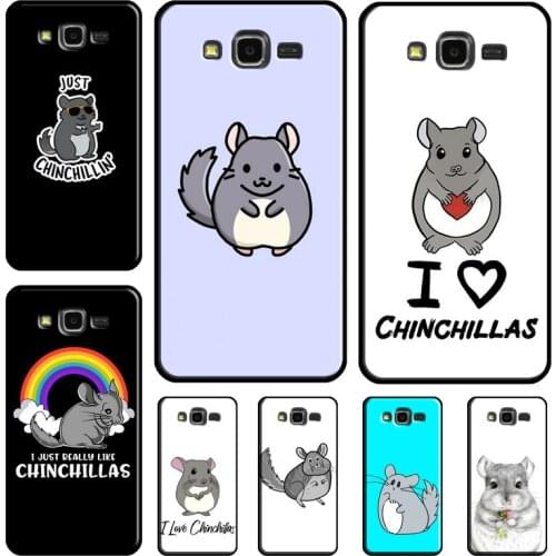 Cute Cartoon Chinchilla Soft Case For Samsung Galaxy A7 A9 A6 A8 Plus A3 A5 2017 2016 J6 J3 J4 J5 J7 J2 Core 2018