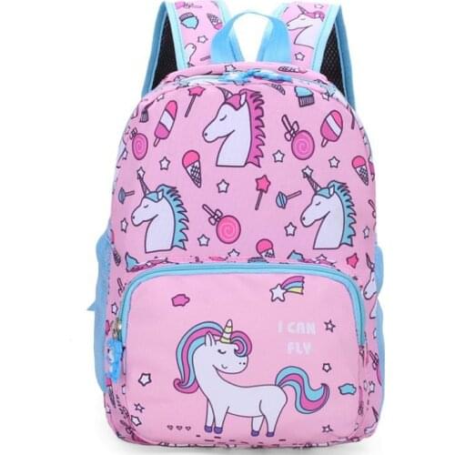 Fashion New Unicorn Print Backpack Water Repellent Insulation Package Backpack Leisure Travel Large Capacity Student Bag