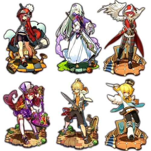 Three Ratels CYX11Hot games Period Ghost Hunter Anime stickers for gabinete gamer wall stickers for kids