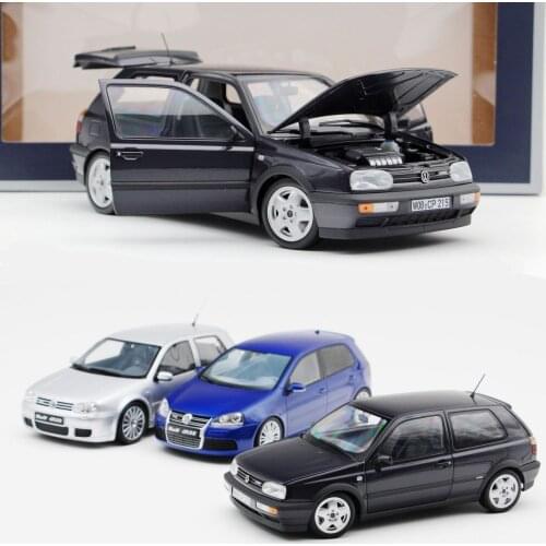 Norev 1:18 1996 VW GOLF MK3 VR6 violet Collector Edition Metal Diecast Model Vintage Car Toy Gift