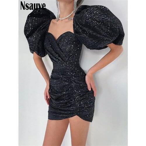 Черные летние платья NSAUYE China At AliExpress