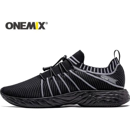 ONEMIX New Running Shoes For Men Mesh Light Breathable Jogging Shoes Walking Outdoor Trainers Sports Shoes Mens Training Sneake