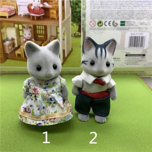 Geniune Sylvanian Doll Figures Families without package