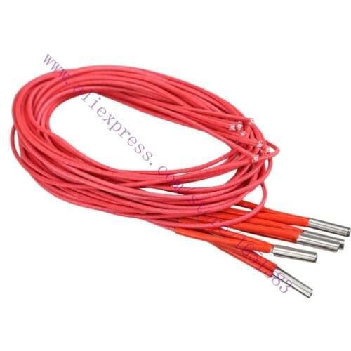 5pcs 12v 40w Cartridge Heater for 3D Printer, Heat Element, Reprap, prusa, mendel, Kossel mini, Rostock , MK, Ultimaker