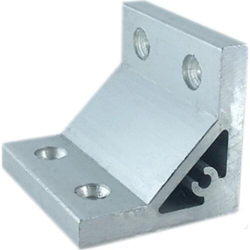 1PC 90 Degree Aluminium Angle Corner Joint Bracket Width 60mm 80mm 100mm for 6060 8080 100100 Aluminum Profile