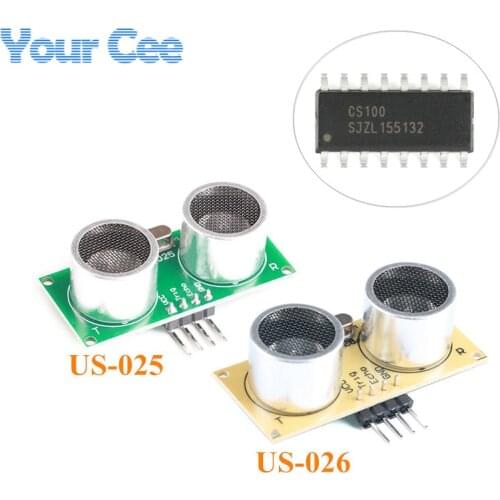 Ultrasonic Ranging Module Distance Sensor Distance Measuring Ultrasonic Detector Ranging CS100 US-025 US-026 Replace HC-SR04