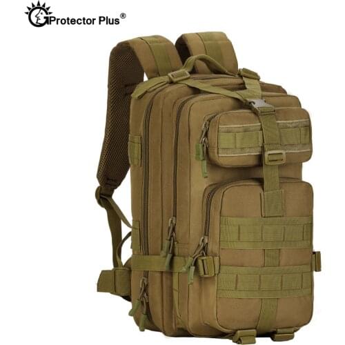 PROTECTOR PLUS 40L Military MOLLE Backpack Shoulder Charge Bag Waterproof Travel Rucksack Adjustment High Quality Camo Bag