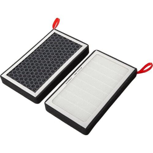 Model 3 Air Filter HEPA Cleaner For Tesla Model 3 2021 Accessories 2Pcs Car Air Condition Filter Replacement Protection New