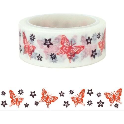 20pcs/set Butterfly Washi Tape Valentines Day DIY Decorative Hand DIY Paper Washi Tape Manufacturer Wholesale