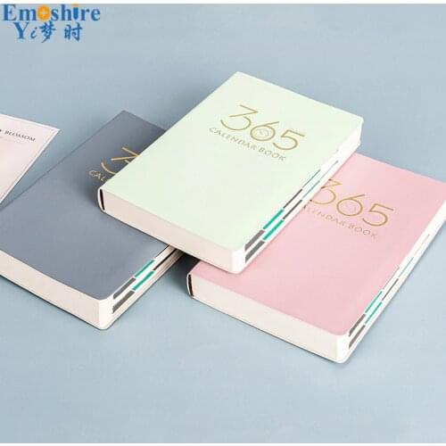 2021 Schedule Time Management Schedule Efficiency Manual One Page per day 365 Daily Self-discipline Plan Notebook Note Pad N132